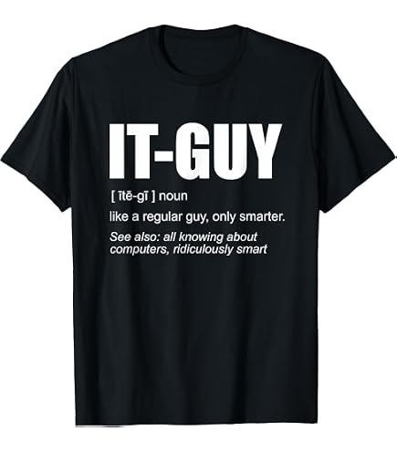 Amazon.com: ID10T Error Shirt Funny Computer Guy Shirt Computer